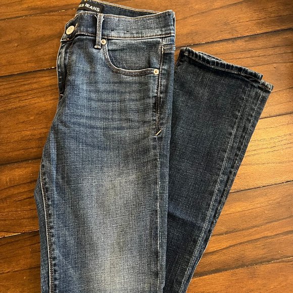 Express mid-rise skinny performance stretch jeans - Picture 2 of 9